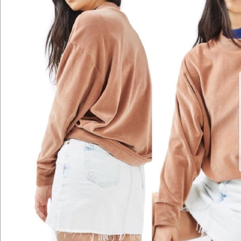 Topshop Moto Bleach Denim Distressed Skirt - Picture 3 of 7